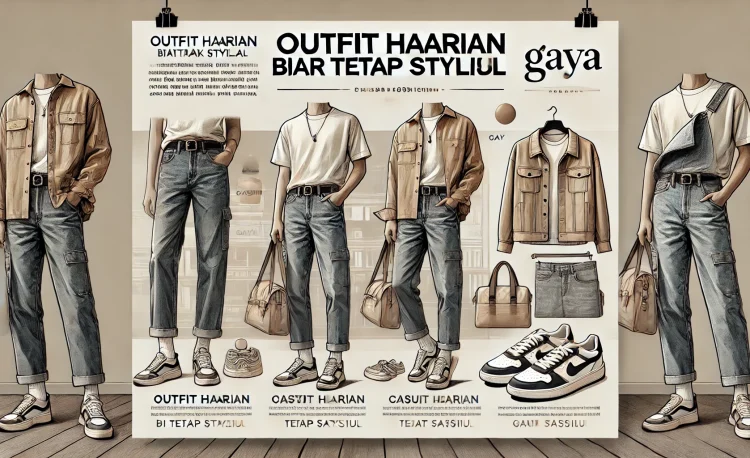 Outfit Harian Biar Tetap Stylish