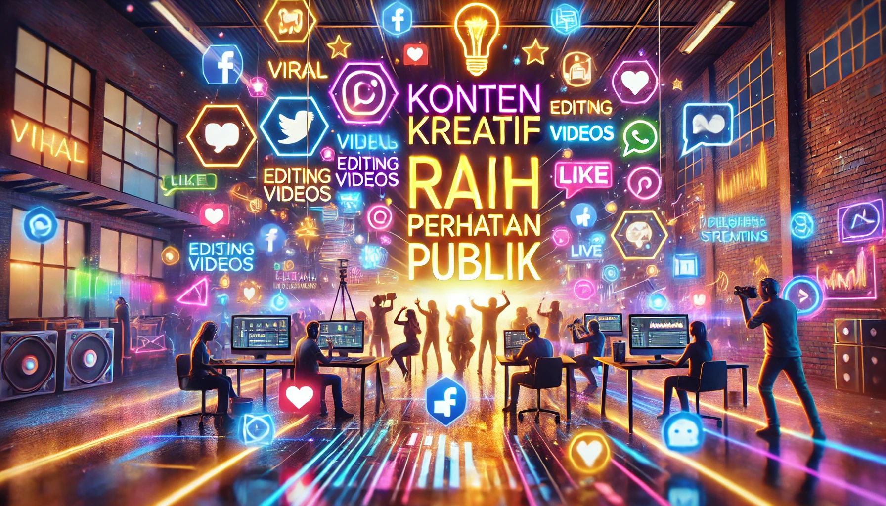 Konten Kreatif Raih Perhatian Publik
