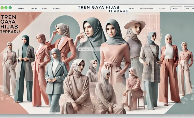 Tren gaya hijab terbaru