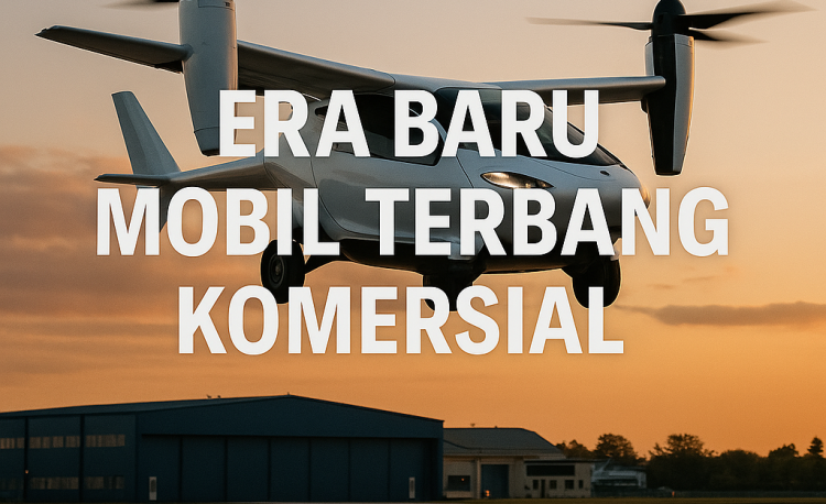 Era Baru Mobil Terbang Komersial