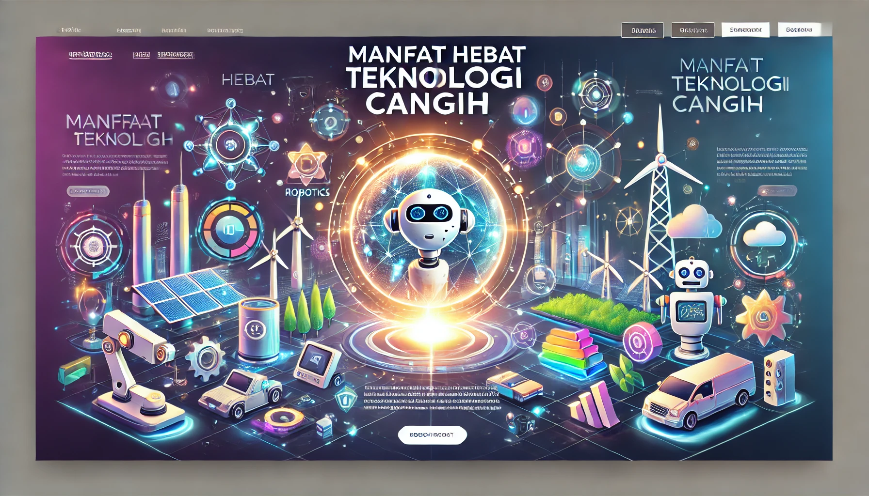 Manfaat Hebat Teknologi Canggih