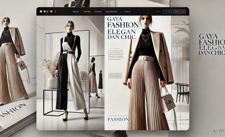Gaya Fashion Elegan dan Chic