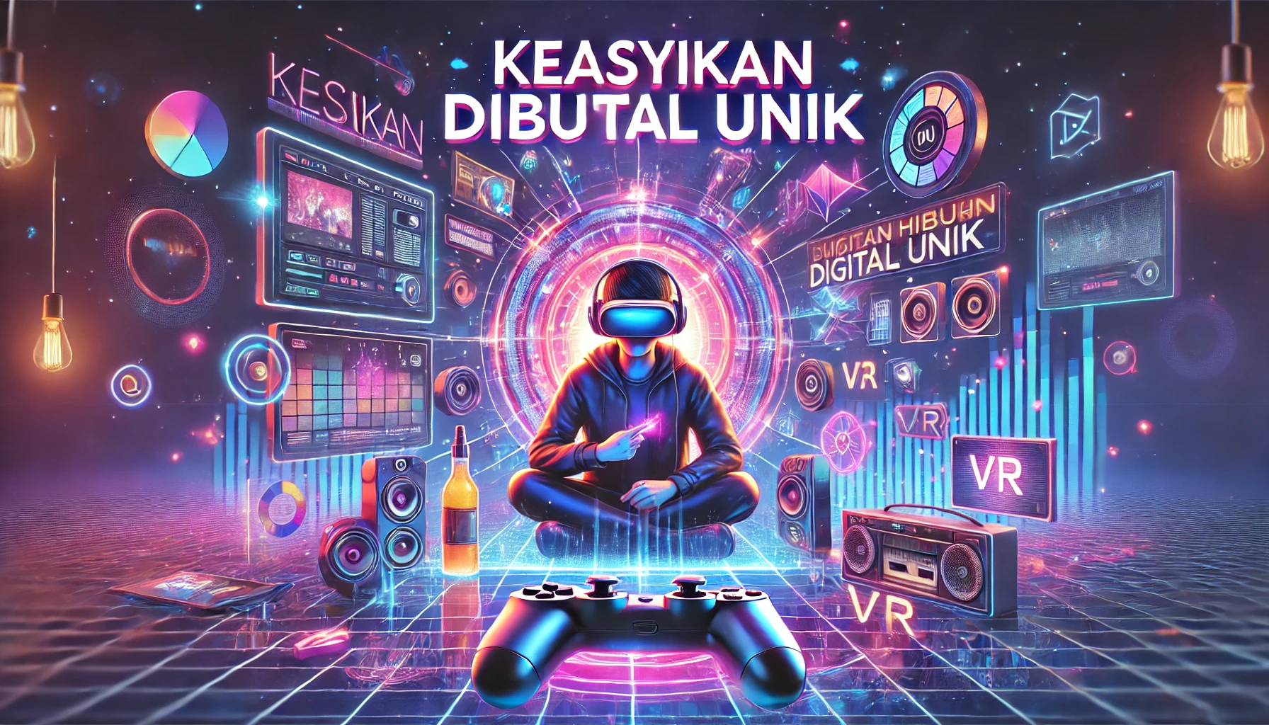 Keasyikan Hiburan Digital Unik