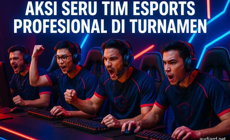 Aksi Seru Tim Esports Profesional Di Turnamen