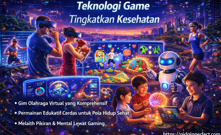 Teknologi Game Tingkatkan Kesehatan
