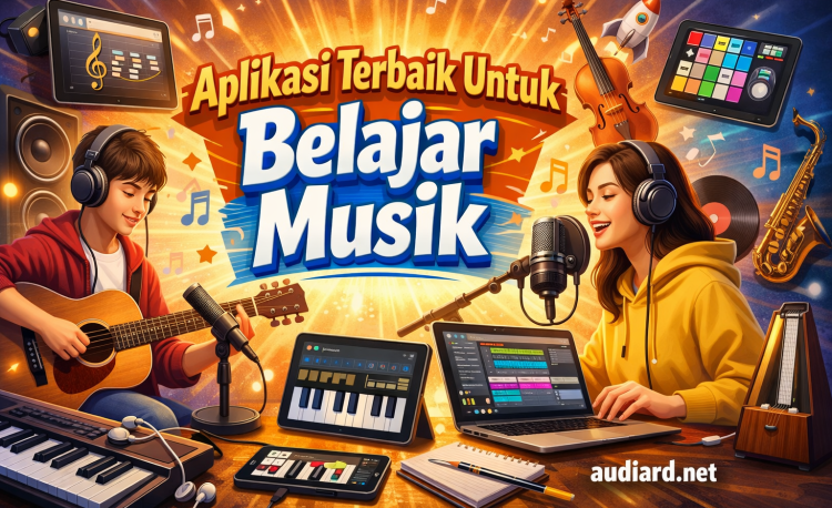 Aplikasi Terbaik Untuk Belajar Musik