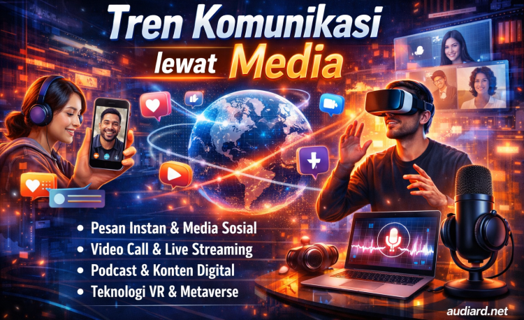 Tren Komunikasi lewat Media