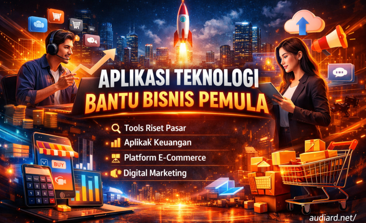 Aplikasi Teknologi Bantu Bisnis Pemula